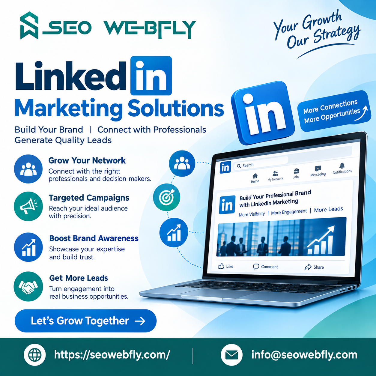 LinkedIn Marketing Solutions in Canada | SEO Webfly